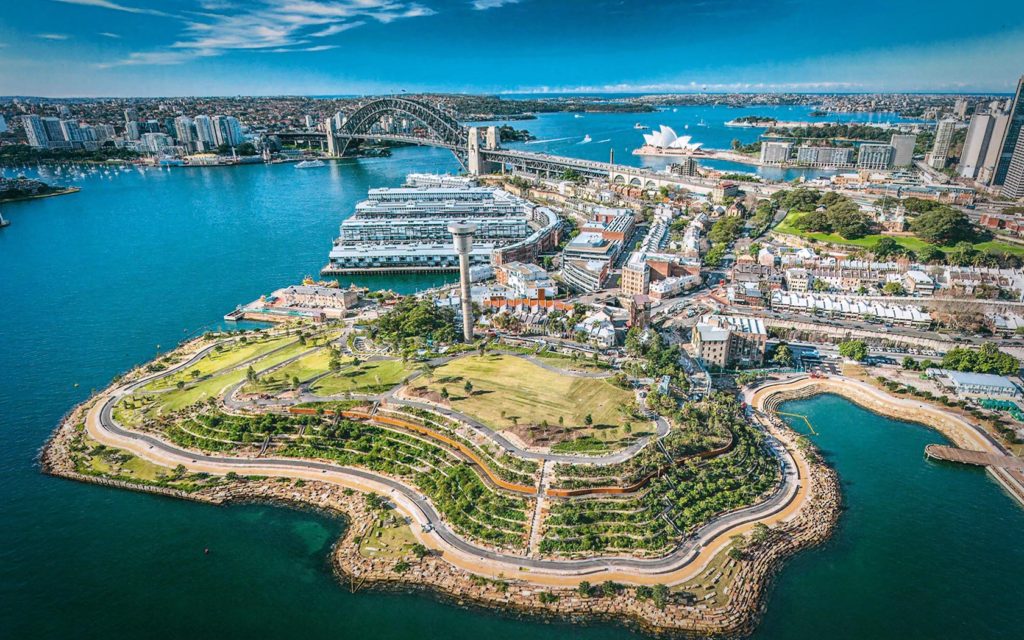 Barangaroo in Sydney Australia PWP